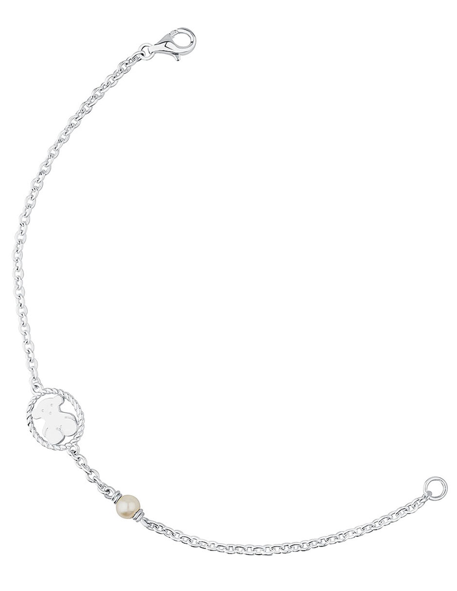 Pulsera Tous de plata P 925 Camee con acabado liso