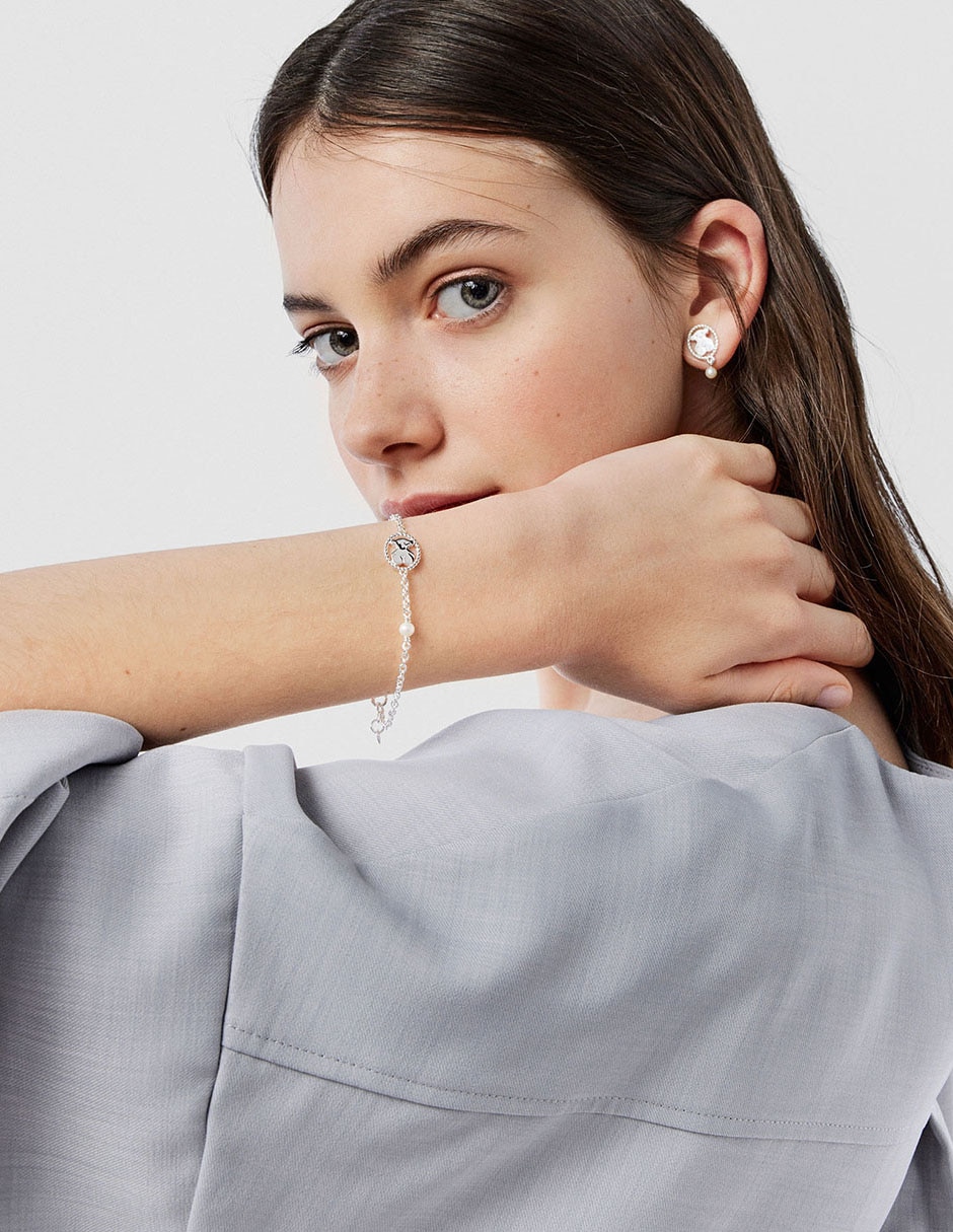 Pulsera Tous de plata P 925 Camee con acabado liso