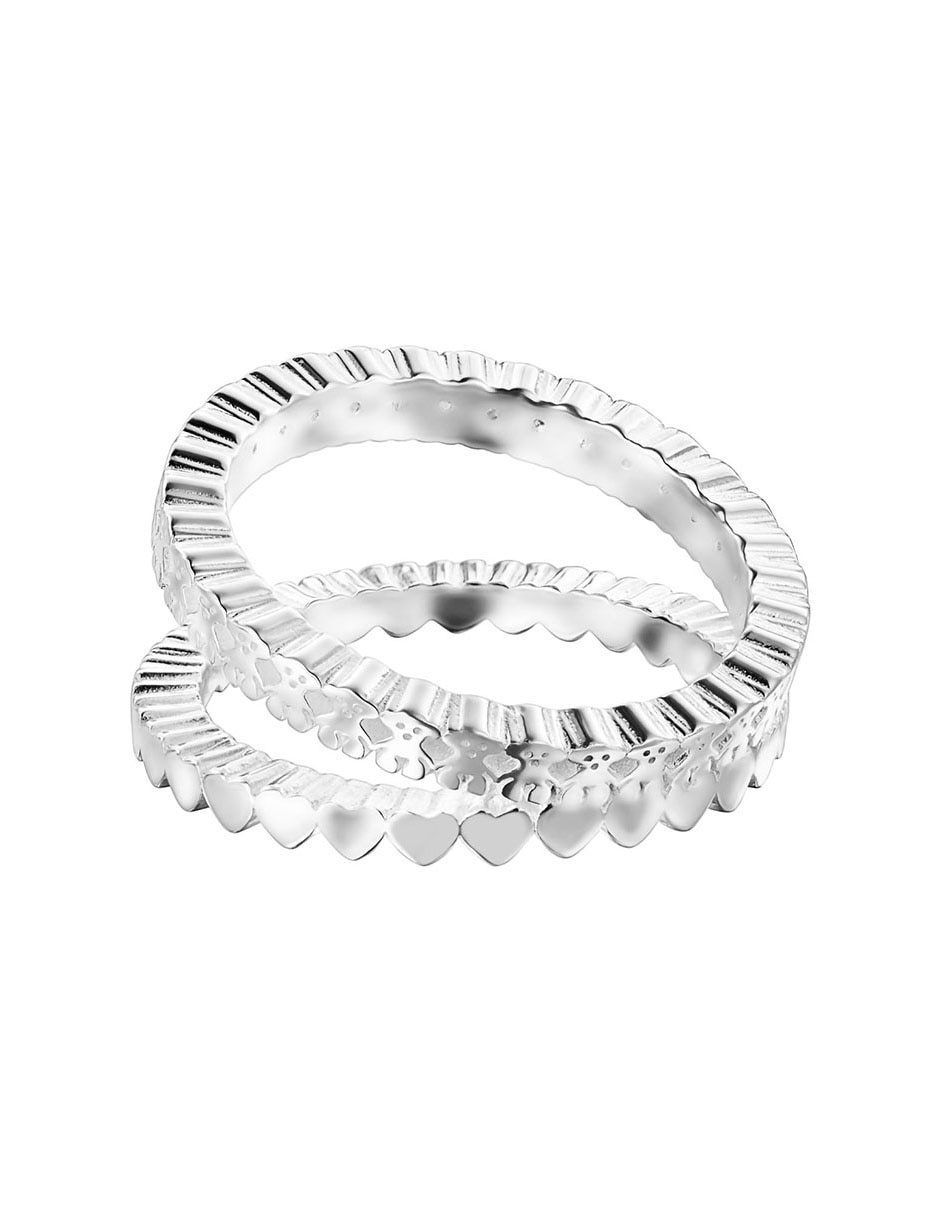 Anillo Straight P 925 de plata brillante