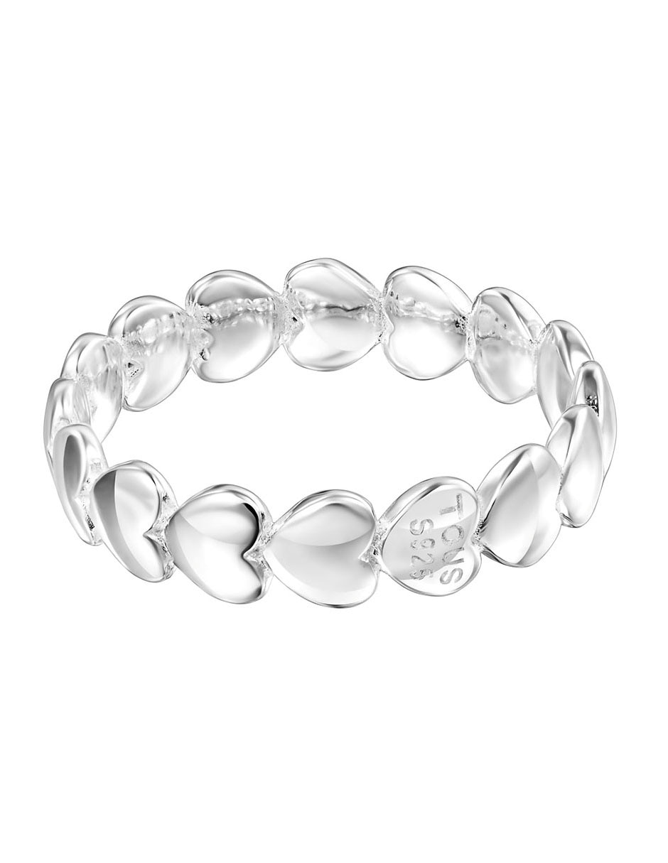 Anillo Tous Mini Icons de plata brillante