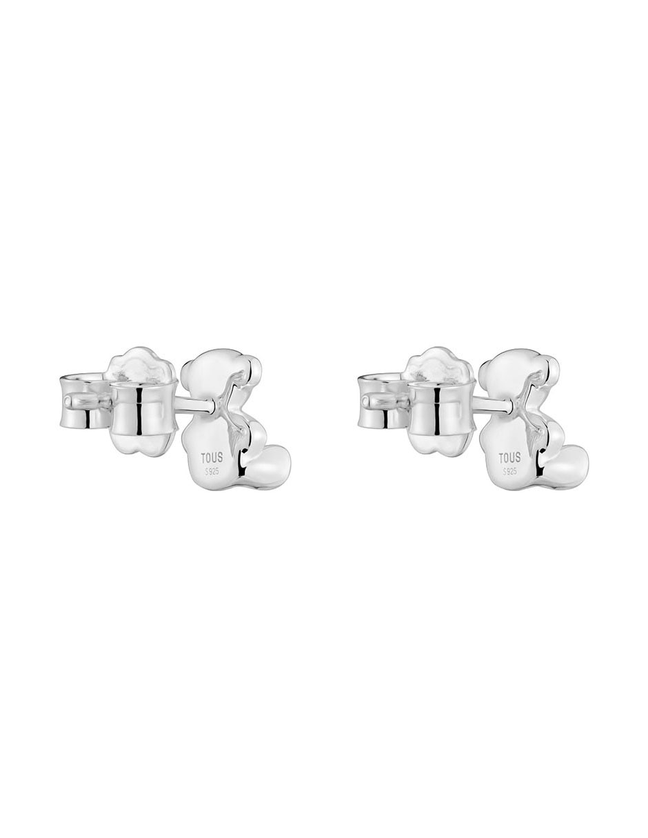 Broqueles de oso Tous Bold Bear de plata P 925 con acabado brillante