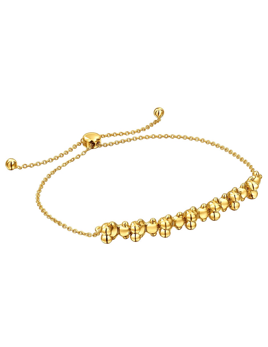 Pulsera Tous de plata P 925 Bold Bear con acabado liso