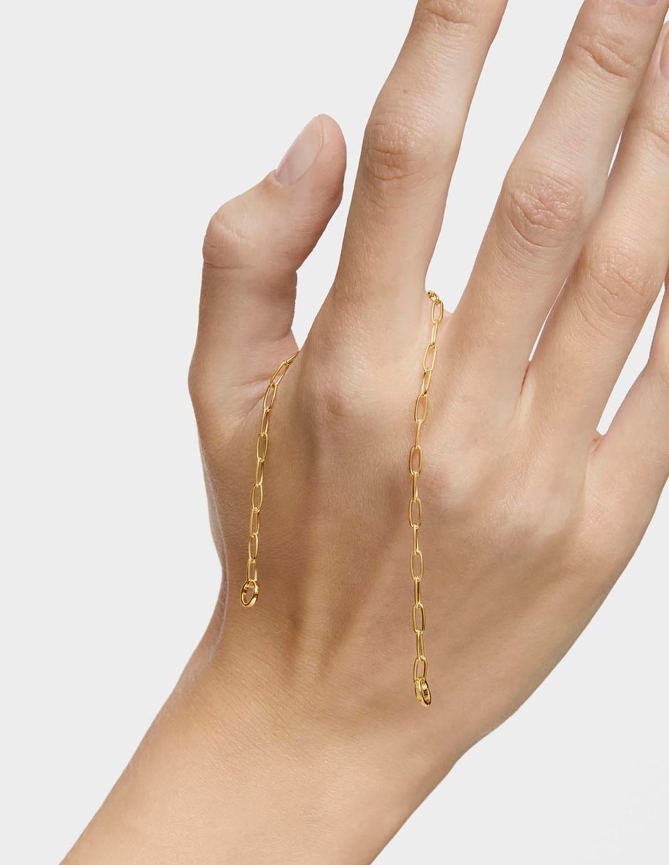 Pulsera Tous de plata P 925 Hold Oval con acabado pulido