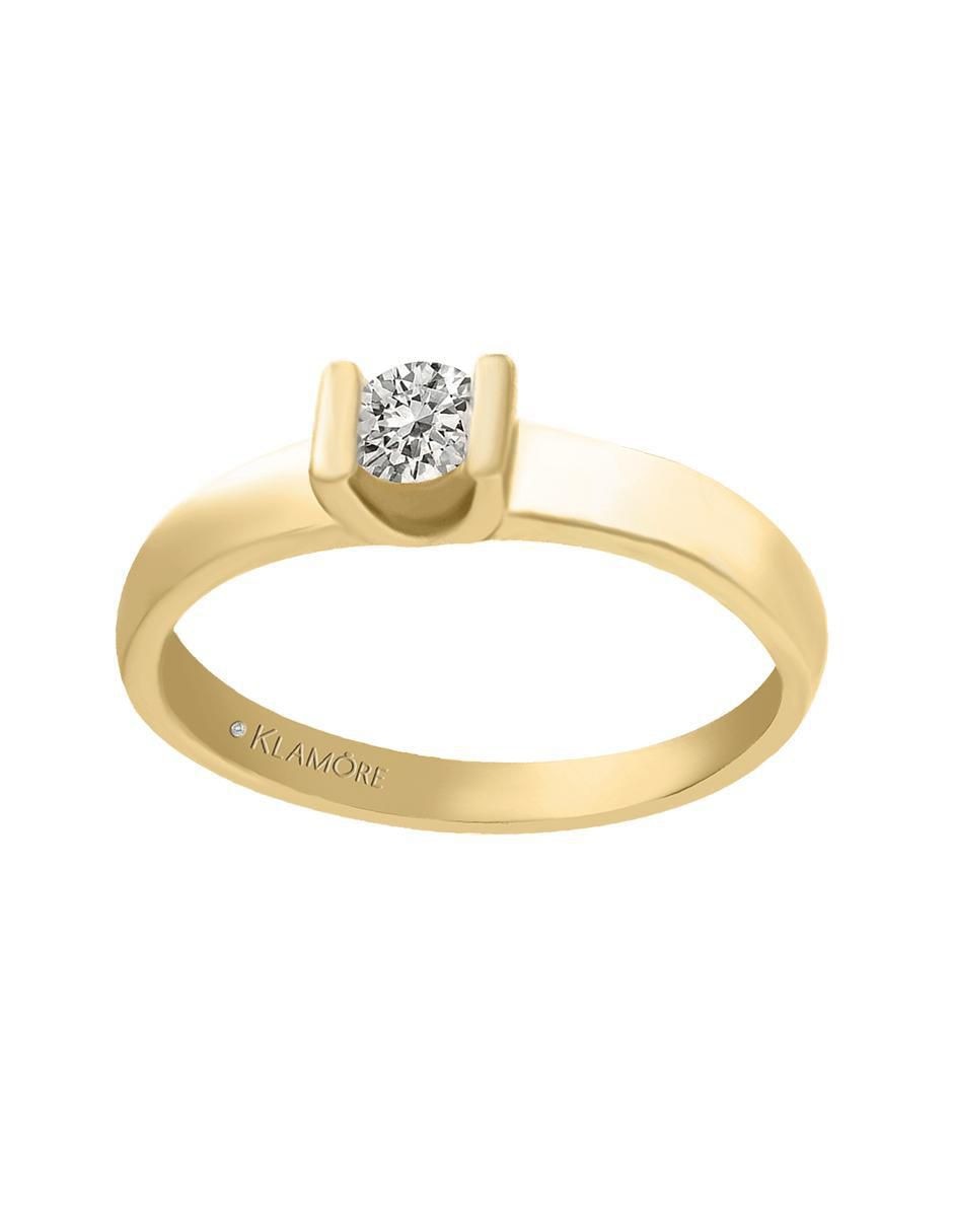 Solitario 14 k Purezza diamante Solitario 14 k Purezza diamante