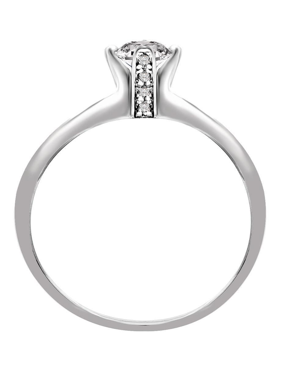 Solitario 14 k Enmir diamante 2