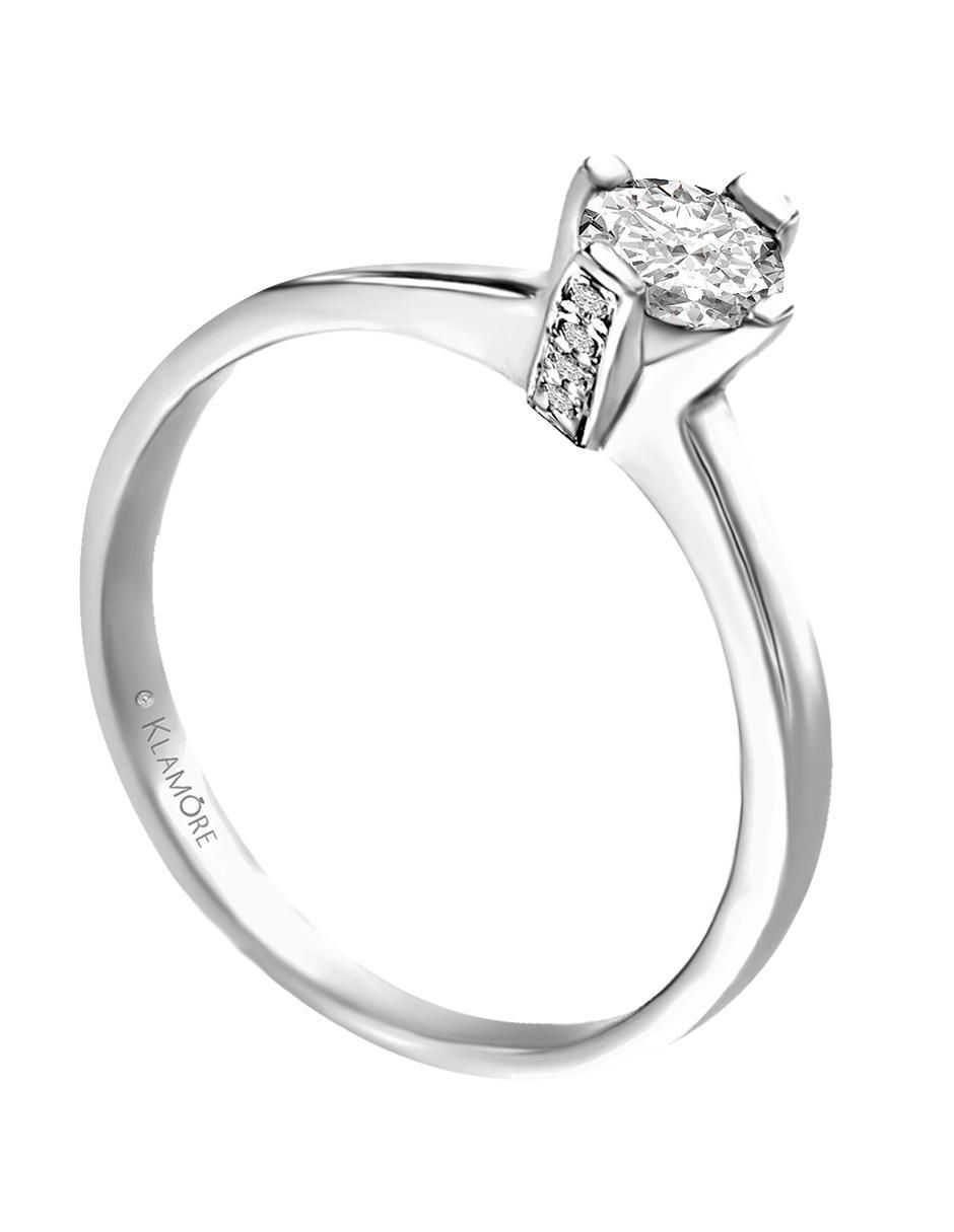 Solitario 14 k Enmir diamante 3