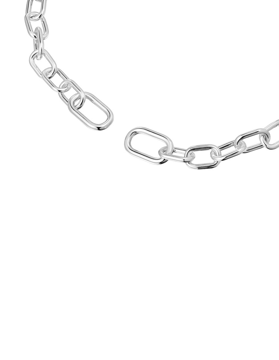 Gargantilla de ovalado Tous Hold de plata P 925