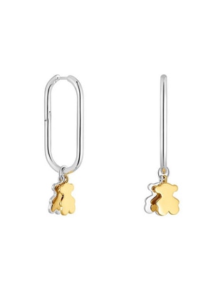 Aretes de aro Sweet Dolls de plata P 925