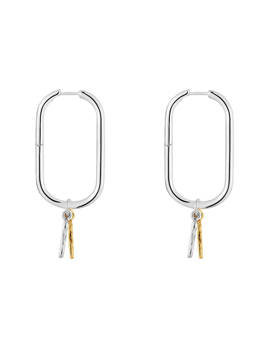Aretes de aro Sweet Dolls de plata P 925 2