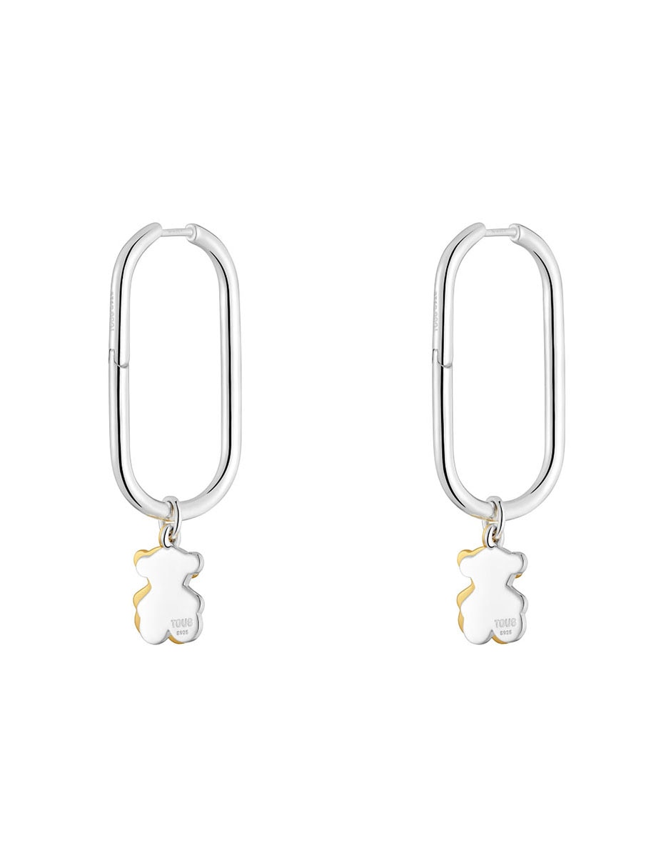 Aretes de aro Sweet Dolls de plata P 925 3