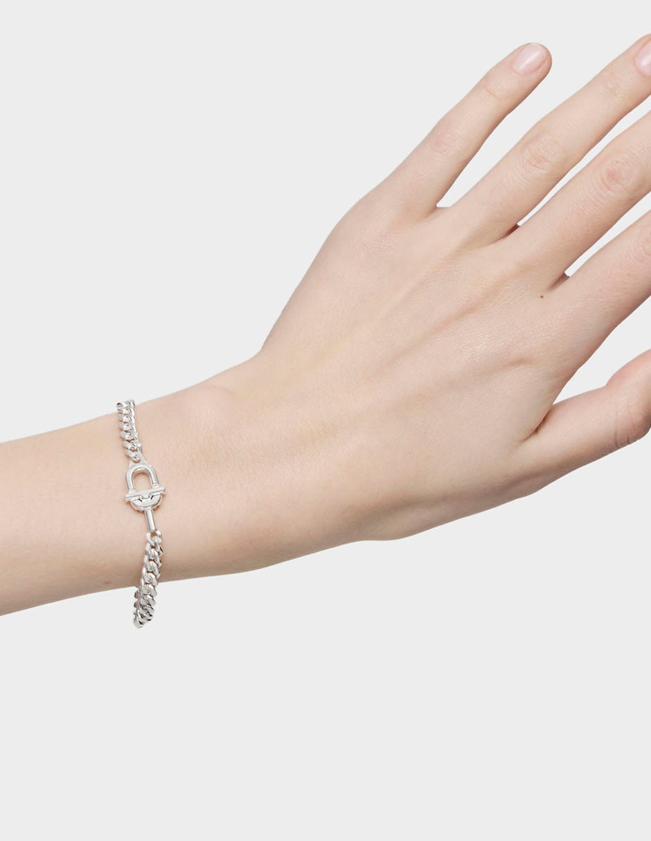 Pulsera Tous de plata P 925 Manifiesto con acabado liso