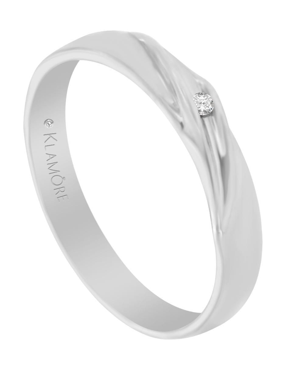 Argolla 14 k Andree diamante 4