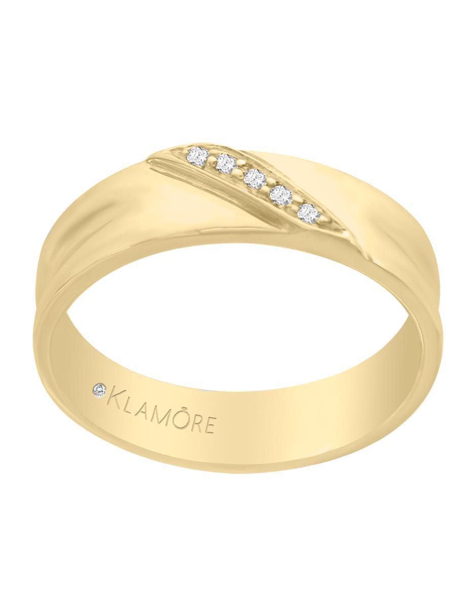 Argolla 14 k Drial diamante Argolla 14 k Drial diamante