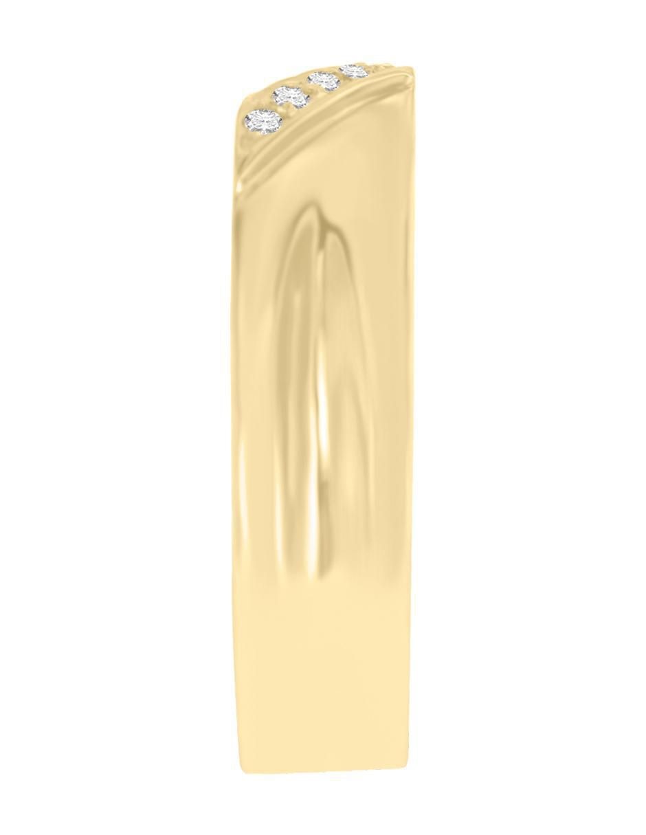 Argolla 14 k Drial diamante 2