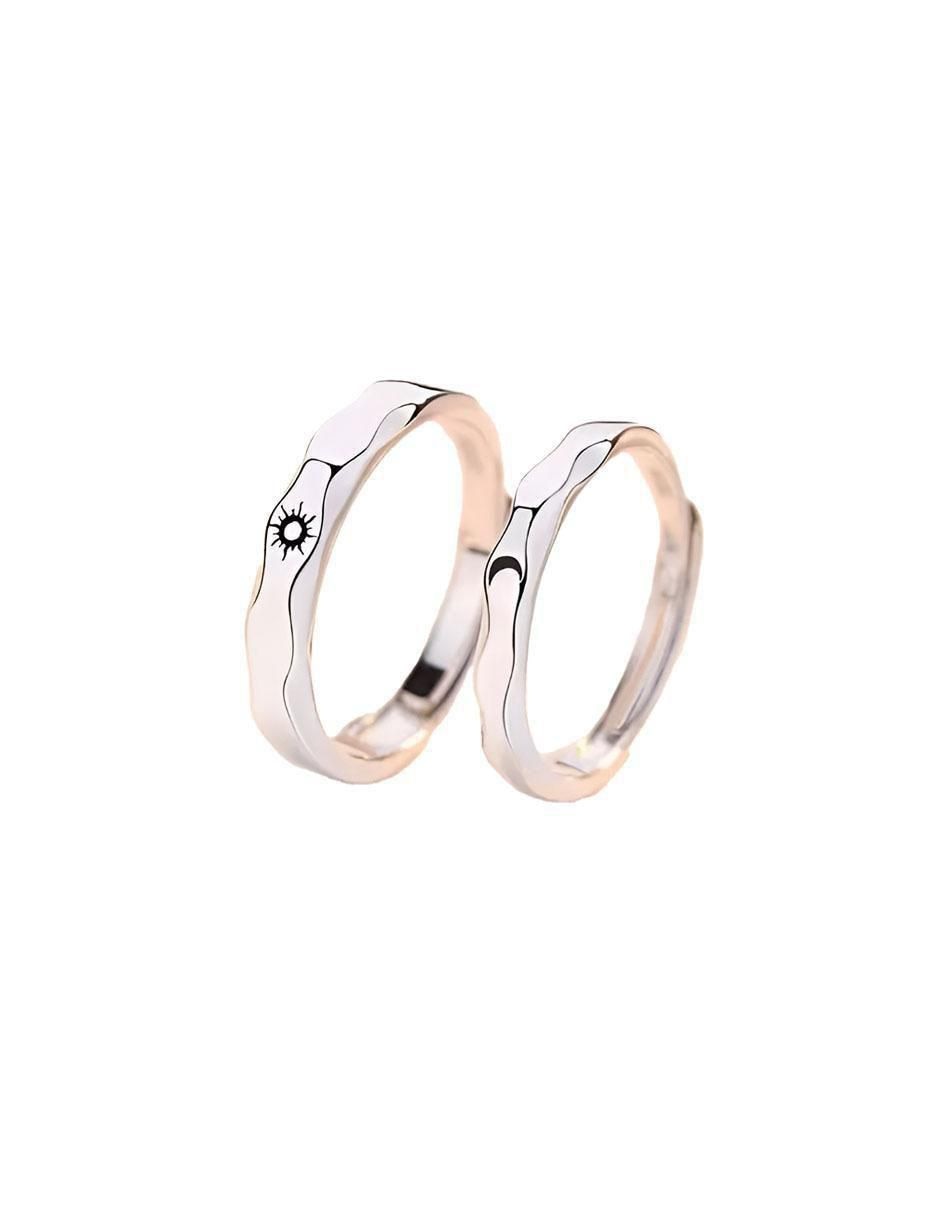 Anillo redondo P 925 de plata brillante 3