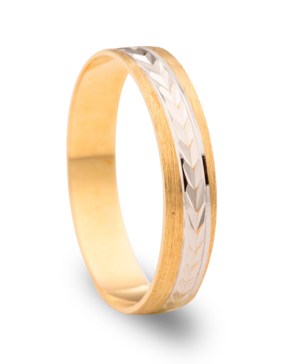 Argolla de oro amarillo 14 K Argo Joyeros