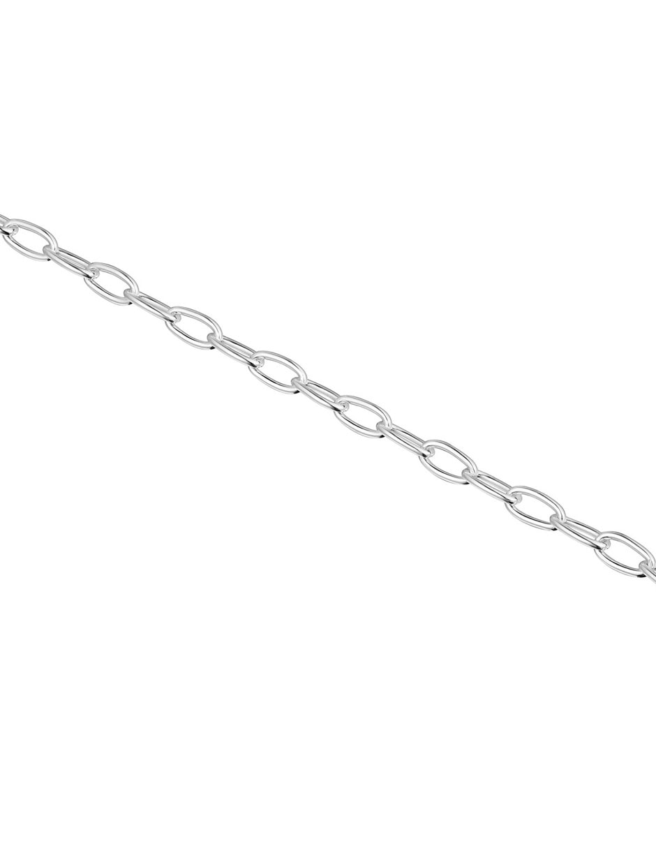 Pulsera Tous de plata P 925 Hold Oval con acabado liso