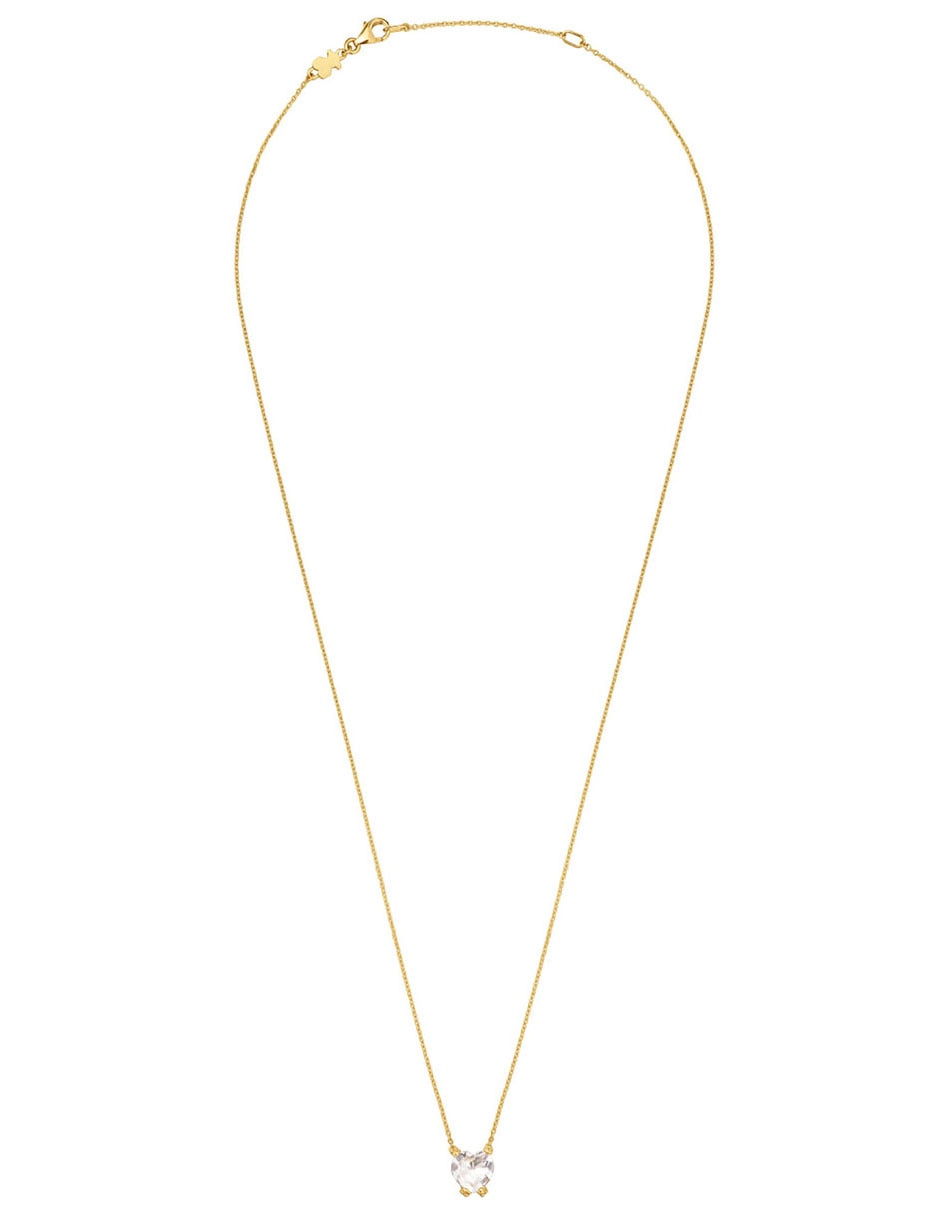 Collar de corazón Tous de oro amarillo 18 K