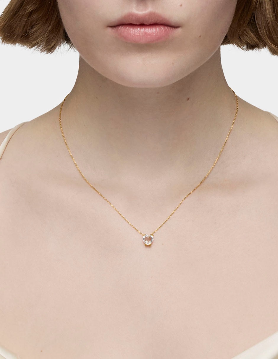 Collar de corazón Tous de oro amarillo 18 K