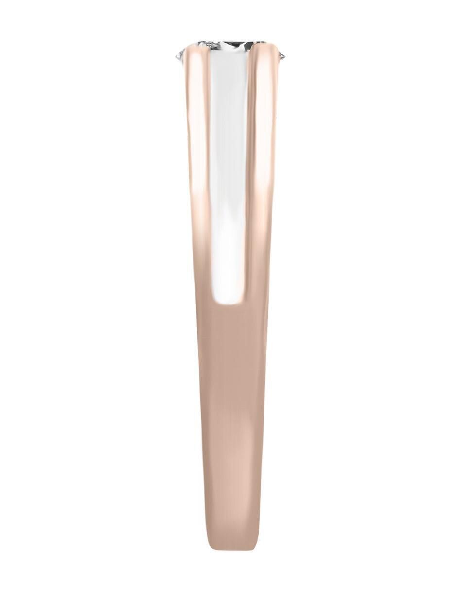 Solitario 14 k Novell diamante 4