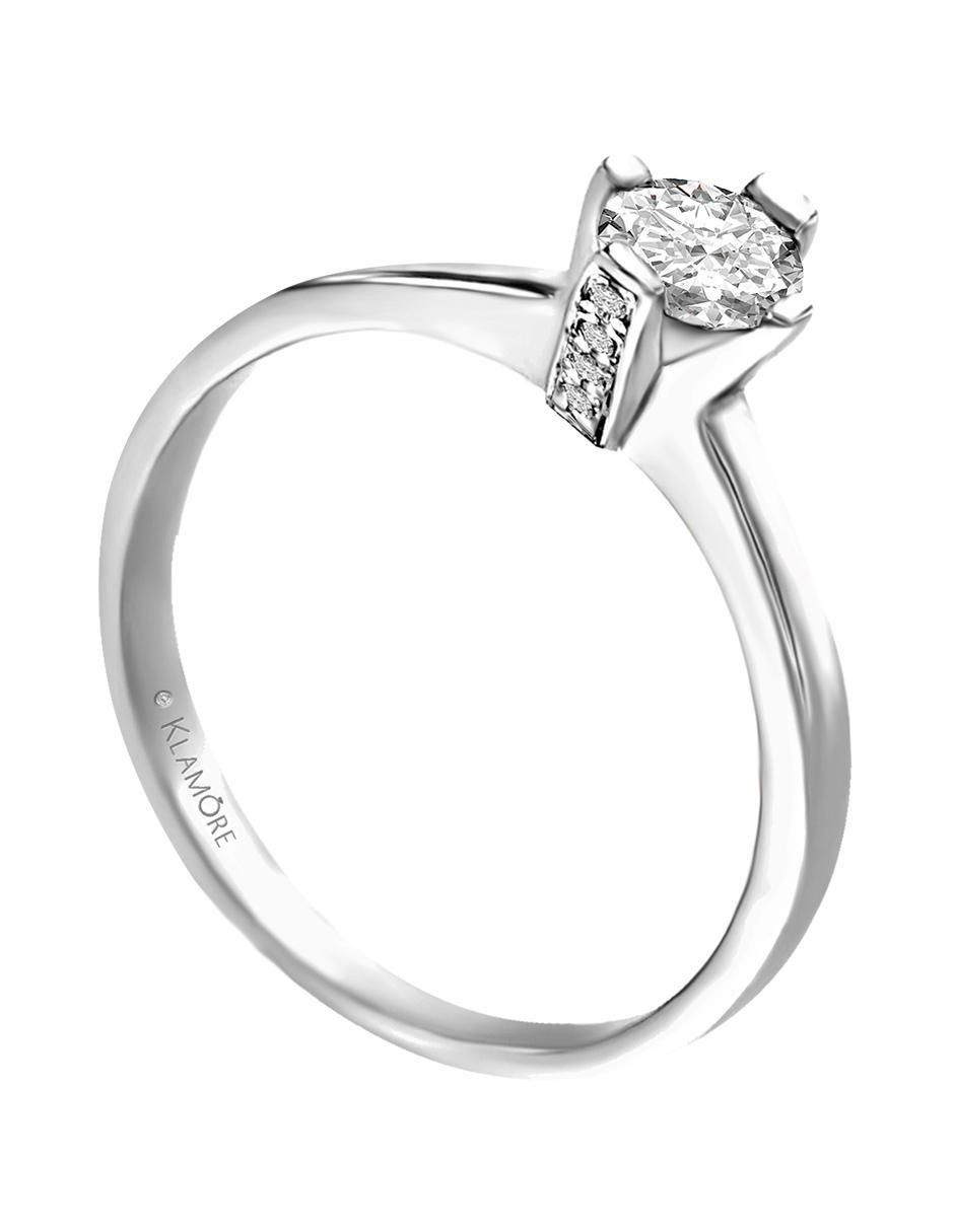 Solitario 14 k Enmir diamante 3