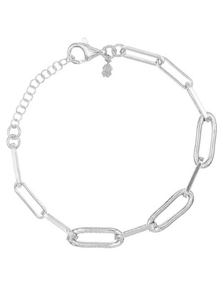 Pulsera de plata P 925 acabado liso Pulsera de plata P 925 acabado liso