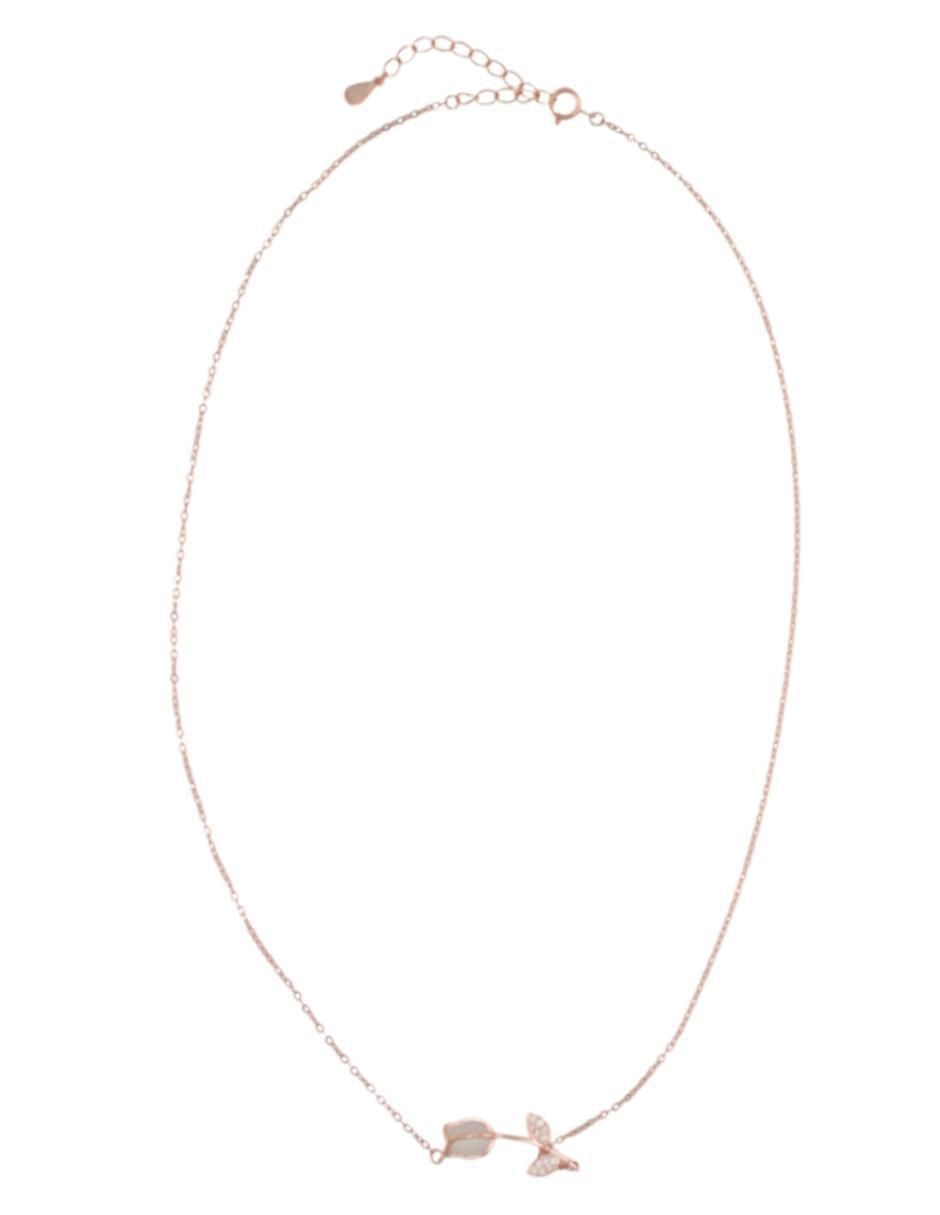 Collar flor de plata P 925 2