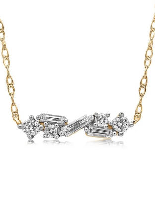 Collar Jayda de oro 14 K