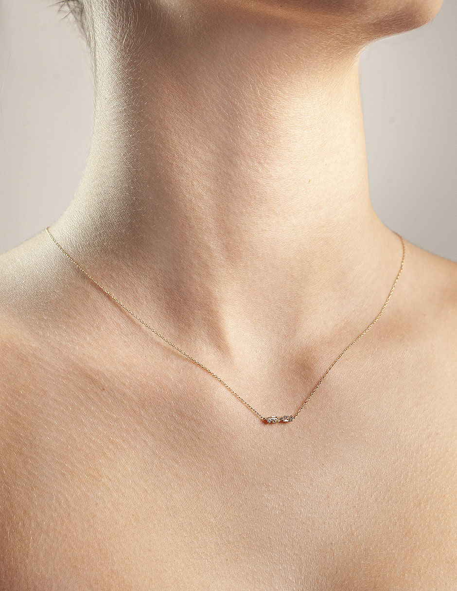 Collar de oro 14 K