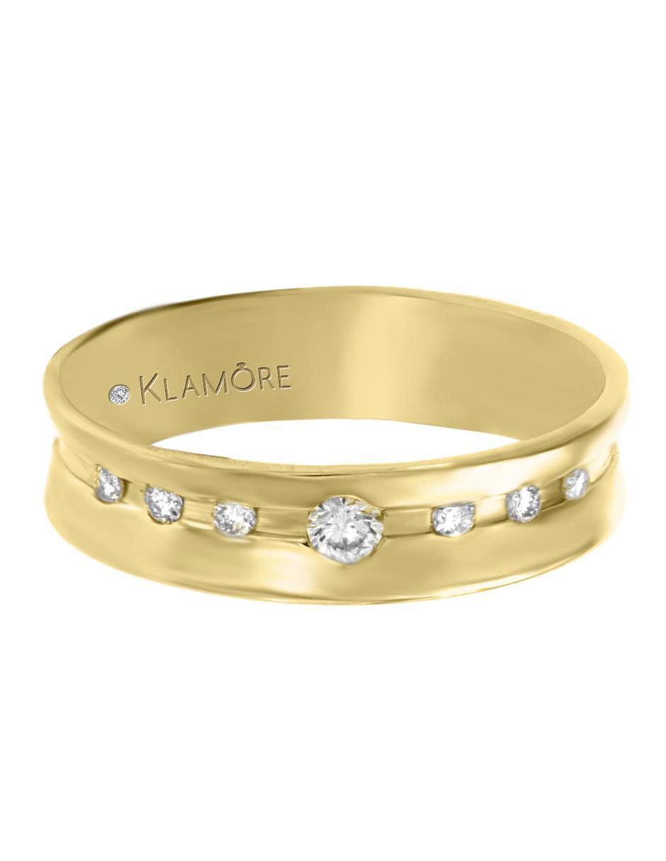 Argolla 14 k Nuri diamante Argolla 14 k Nuri diamante