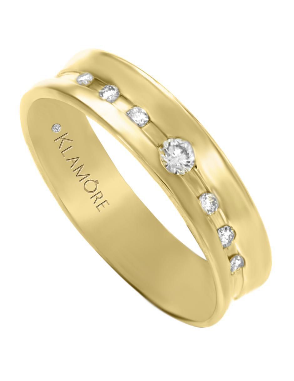 Argolla 14 k Nuri diamante 2