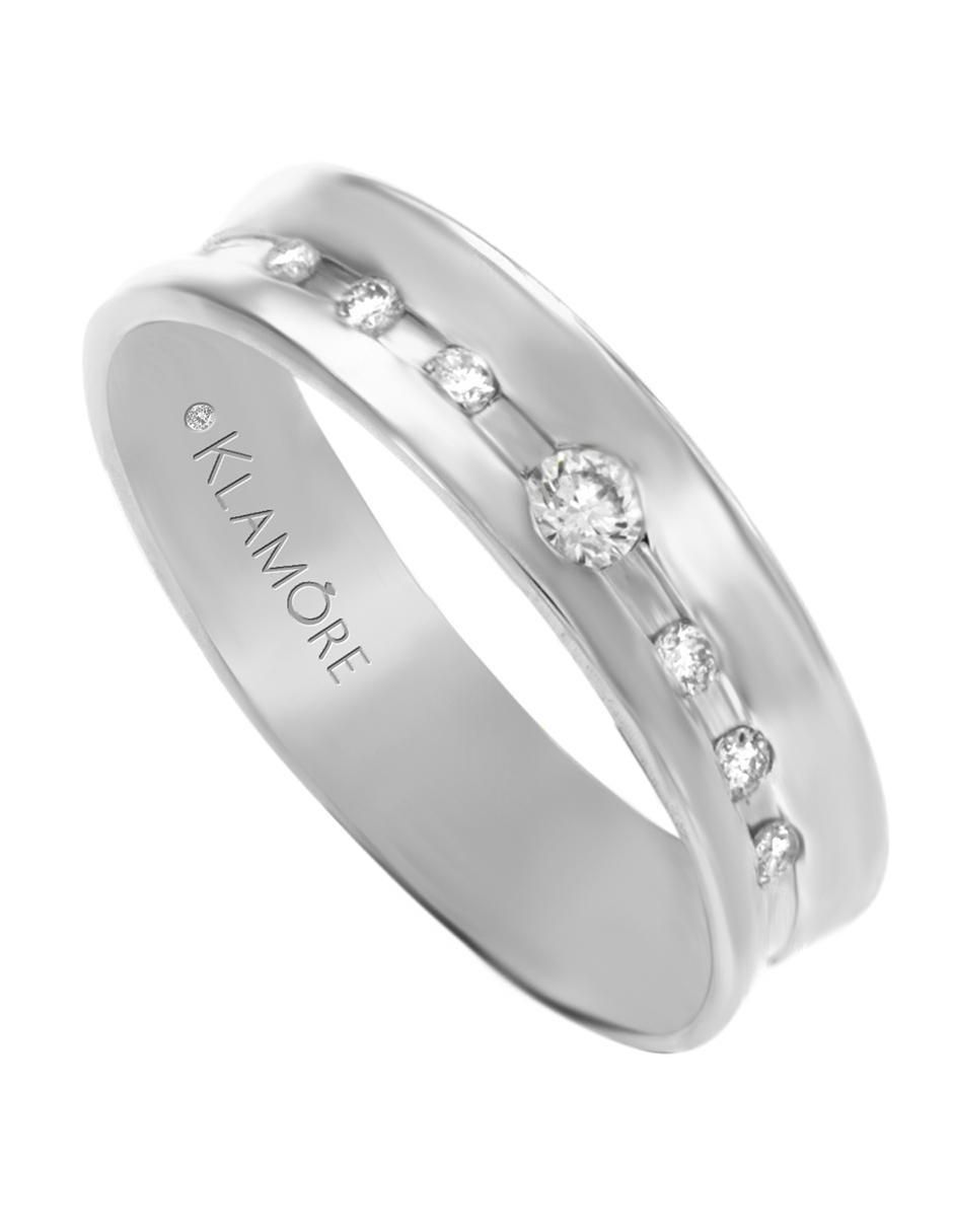 Argolla 14 k Nuri diamante 3