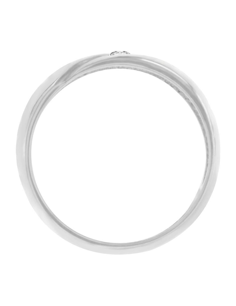 Argolla 14 k Leticia diamante 2
