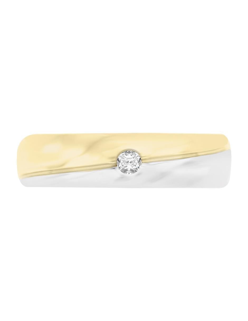 Argolla 14 k diamante Argolla 14 k diamante