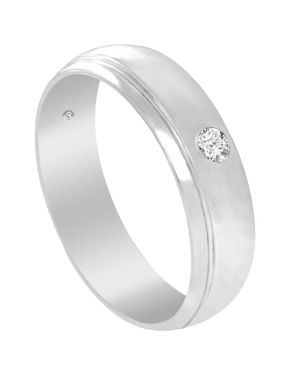 Argolla 14 k Lepus diamante 3