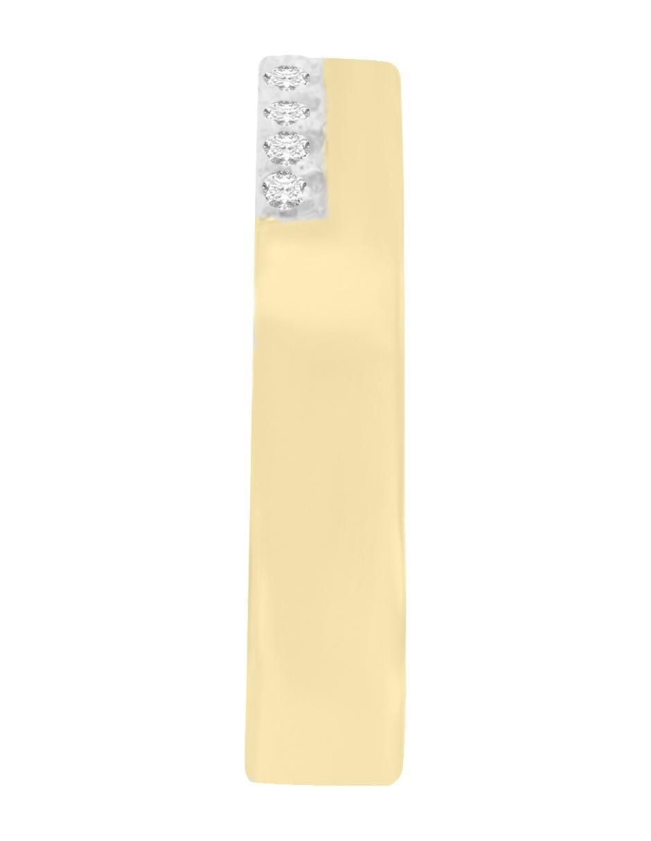 Argolla 14 k Columba diamante 3