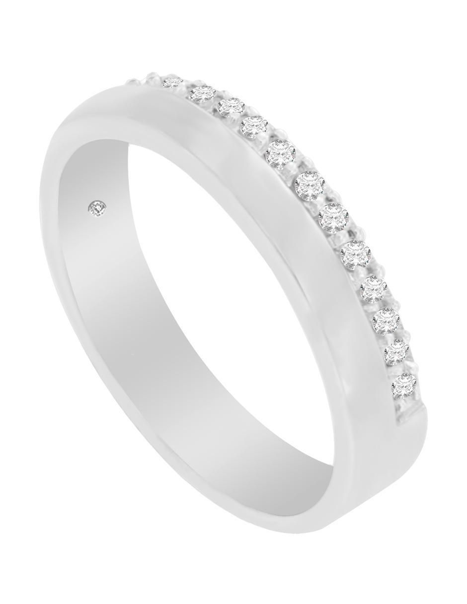 Argolla 14 k Columba diamante 5