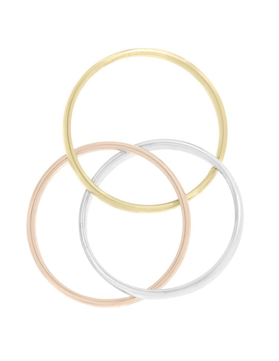 Argolla de oro florentino 14 k Sheila 2