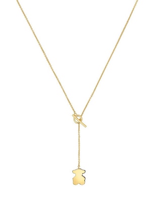 Collar de oso de oro amarillo 18 K