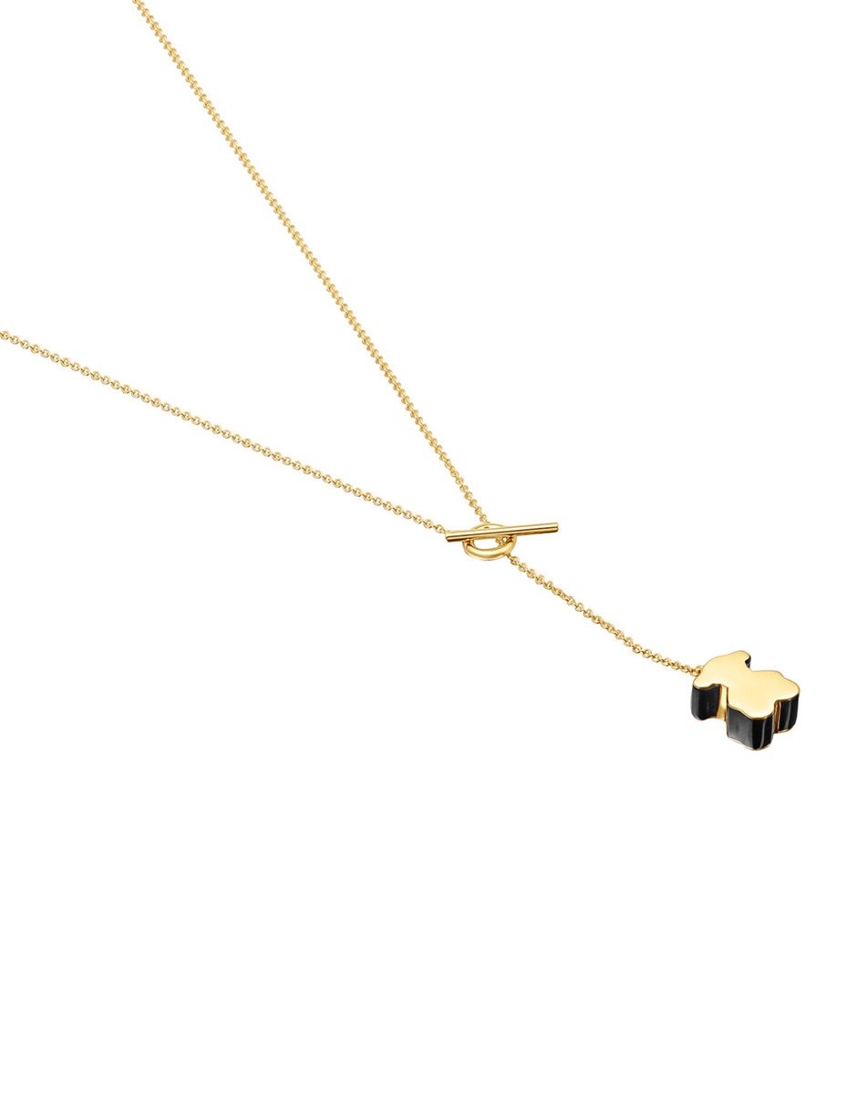 Collar de oso de oro amarillo 18 K 5