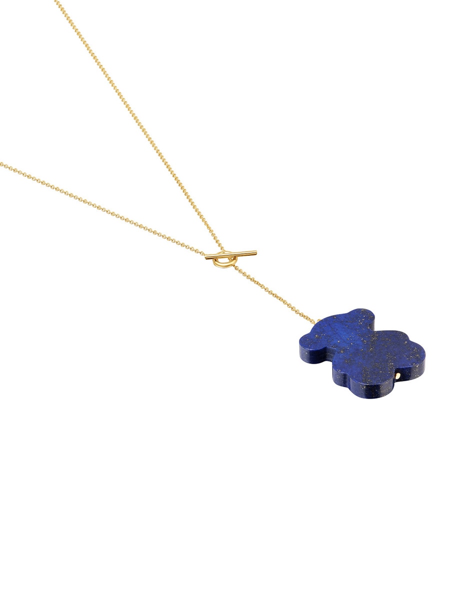Collar de oso de oro amarillo 18 K 3