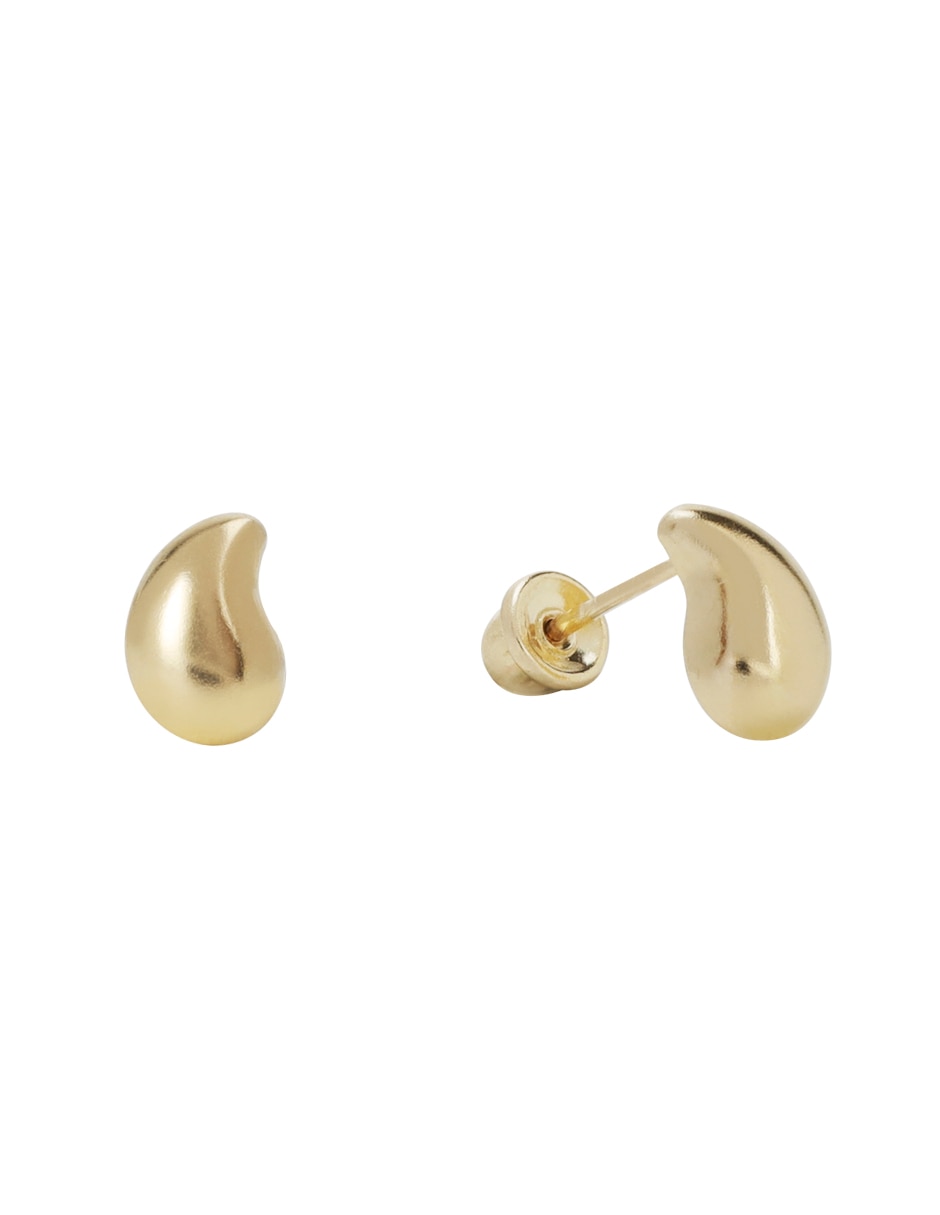 Broqueles de gota de oro