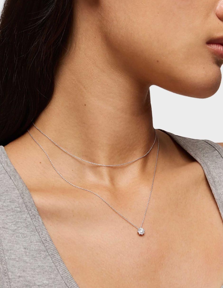 Collar Les classiques de oro blanco 18 K