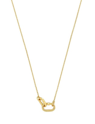 Gargantilla circular Hold de oro amarillo 18 K 1