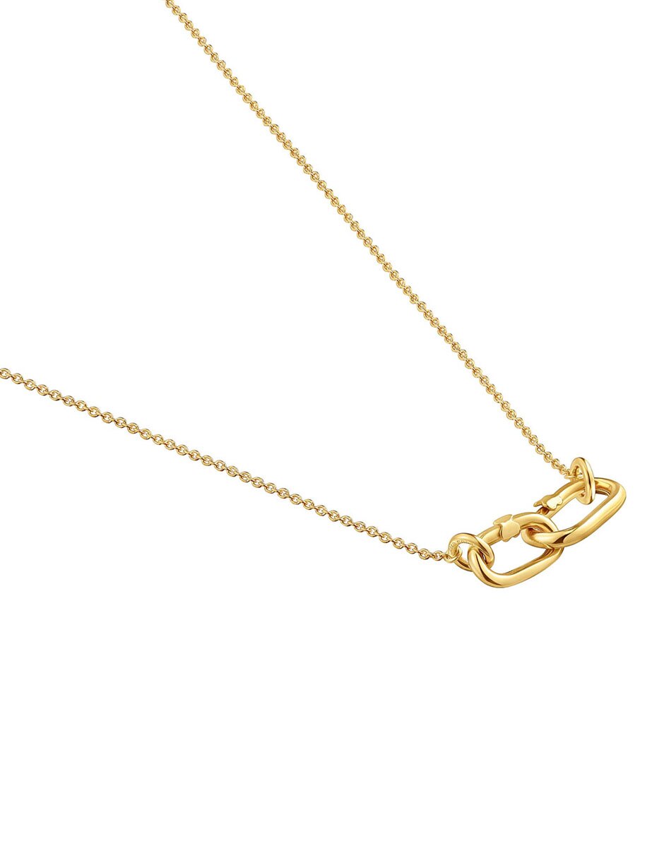Gargantilla circular Hold de oro amarillo 18 K 3