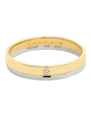 Argolla de oro 14 k 1