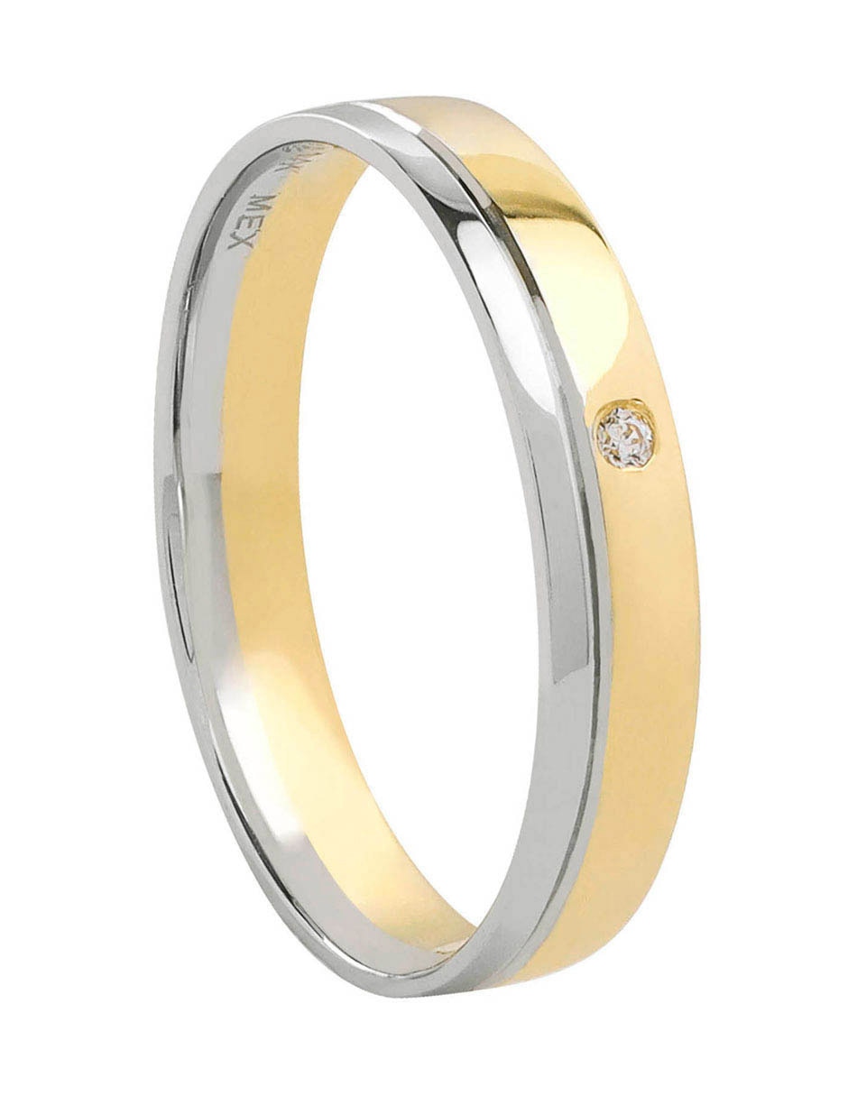 Argolla de oro 14 k 3