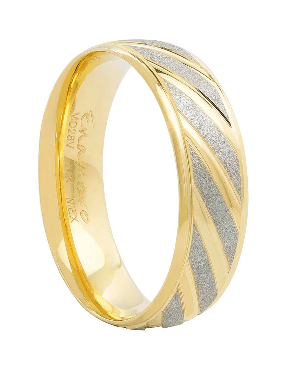 Argolla de oro 14 k 3