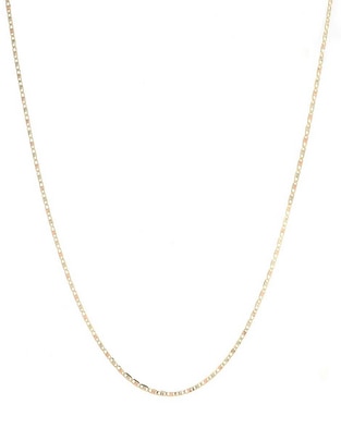 Collar D Cadena de oro florentino 14 K