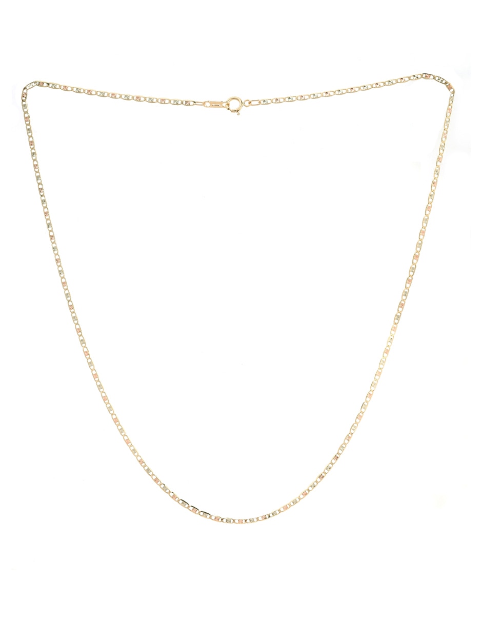 Collar D Cadena de oro florentino 14 K